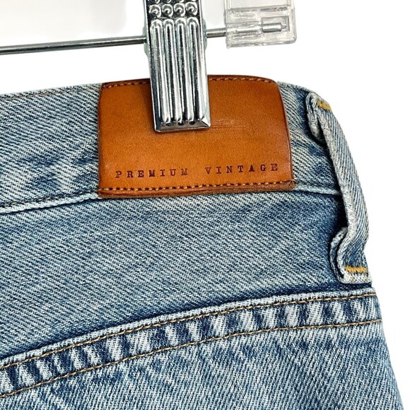 Citizens of Humanity Flavie Denim Trousers Light Blue Wash Size 25 Wide Leg - Picture 7 of 11